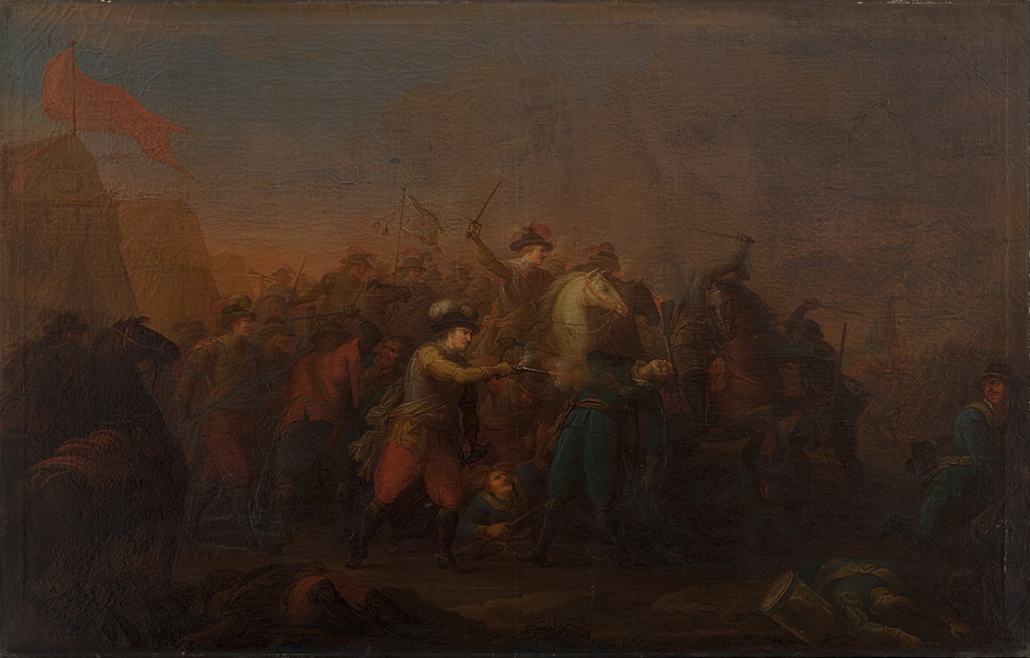 Batalje mellem danske og svenske under Kalmarkrigen 1611-1613