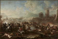 Battle of Christians against the Turks by Joseph François Parrocel