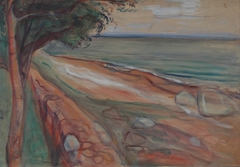Beach by Edvard Munch