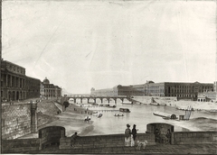 Blick von der Neuen Brücke auf Paris by Anonymous