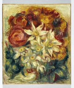 Bouquet de narcisses et de roses by Auguste Renoir