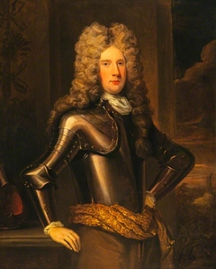 Brigadier General Lord John Hay, d. 1706. Soldier by John Baptist Medina