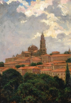 Cathedral at le Puy by James Carroll Beckwith
