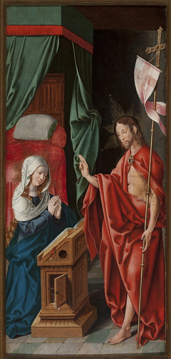 Christ appearing before Mary