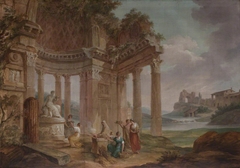 Classical Ruins by William Hamilton