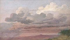 Cloud study by Caspar David Friedrich