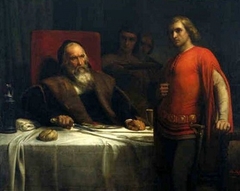 Count Eberhard of Württemberg and his Son by Ary Scheffer