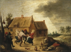 Dancing Peasants by Abraham Teniers