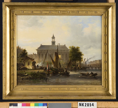 De Eilandskerk te Amsterdam by Nicolaas Martinus Wijdoogen