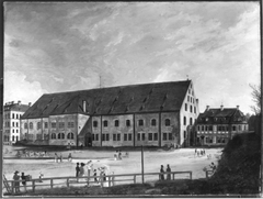 Die Alte Reitschule im Jahr 1821