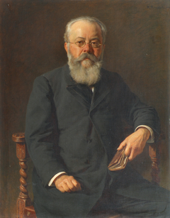 Dr. Wilhelm Ritter von Hartel by Kazimierz Pochwalski