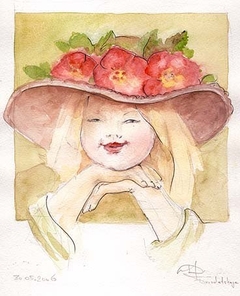 The Girl in the Hat by Marie DraW