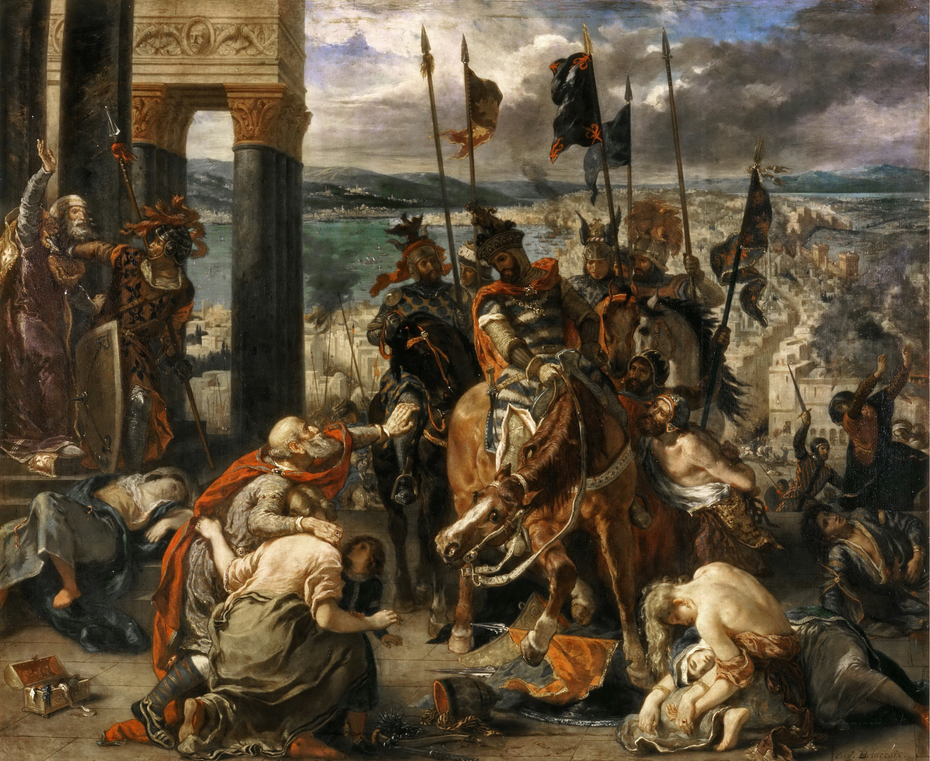 Entry of the Crusaders in Constantinople