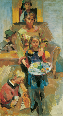 Familienbildnis Isepp by Franz Wiegele