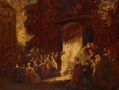 Fête d'Après-Midi by Adolphe Joseph Thomas Monticelli