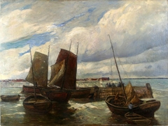 Fishing Boats in Sylt by Andreas Dirks