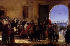 Florence Nightingale receiving the Wounded at Scutari'
