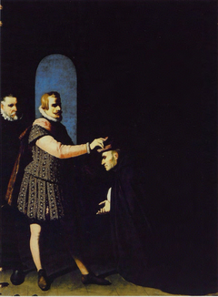 Friar Fernando Yáñez Refusing the Biretta of the Archbishop of Toledo by Francisco de Zurbarán