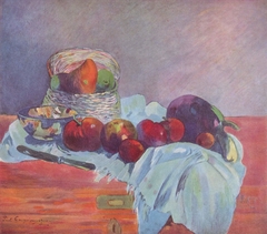 Fruits and Knife