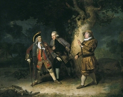 Garrick , Ackman , And Bransby In A Scene From Lethe