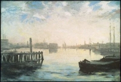 Gloucester Harbor by William Morris Hunt
