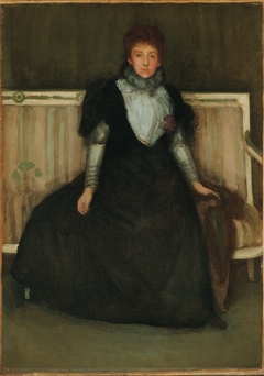 Green and Violet:  Mrs. Walter Sickert by James McNeill Whistler