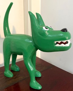 Green Dog by phil hayes