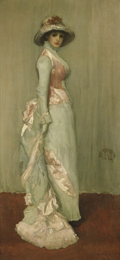 Harmony in Pink and Grey: Portrait of Lady Meux by James Abbott McNeill Whistler