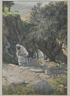 He Went on His Way to Ephraim by James Tissot