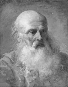 Head of an Old Man  with a Beard by Anonymous
