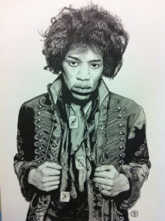 Hendrix by Russell Freer