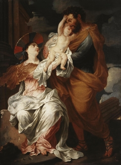 Holy Family by Godfried Maes