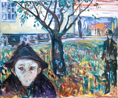 Jealousy in the Garden by Edvard Munch