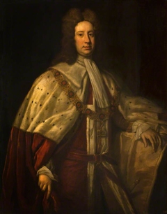 John Ker, 5th Earl and 1st Duke of Roxburghe, about 1680 - 1741. Statesman by Anonymous