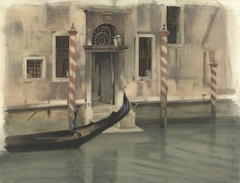 Kanaal te Venetië by Willem Witsen
