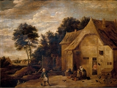 La casa rústica by David Teniers the Younger
