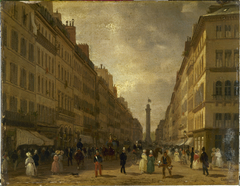 La rue de la Paix by Giuseppe Canella