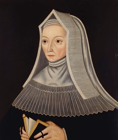 Lady Margaret Beaufort, Countess of Richmond and Derby (1443-1509) by Attributed to British School