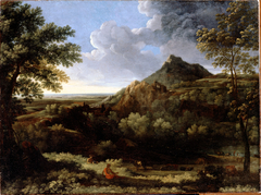 Landscape in the Roman Campagna by Anonymous