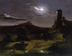 Landscape (Moonlight) by Thomas Cole