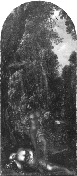 Landscape with Sleeping Woman
