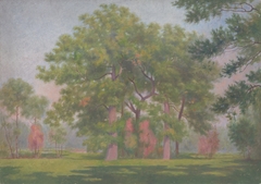 Landscape with Trees by Dezider Czölder