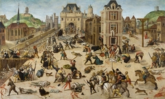 Le Massacre de la Saint-Barthélemy by François Dubois