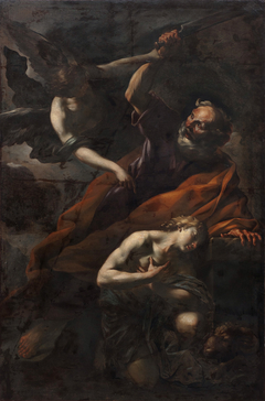 Le sacrifice d'Abraham by Giovanni Battista Benaschi