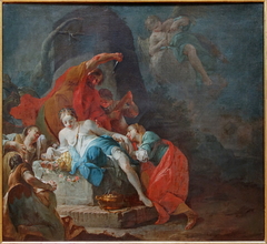 Le sacrifice de la fille de Jephté by Franz Sigrist