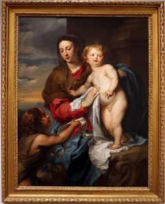 Madonna and Child with Saint John by Anthony van Dyck