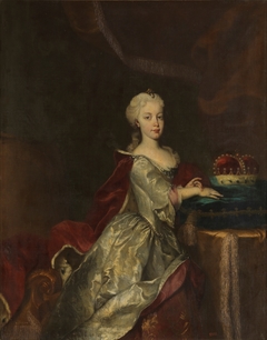 María Teresa archiduquesa de Austria by Johann Gottfried Auerbach