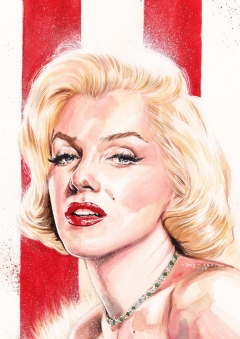 Marilyn Monroe by Drumond Art