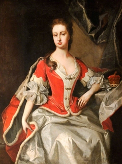 Mary Preston, Marchioness/Duchess of Powis (d.1724) in Peeress's Robes by Michael Dahl