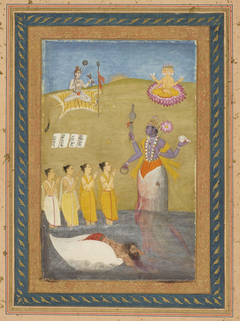 Matsya, the first incarnation of Vishnu by Anonymous